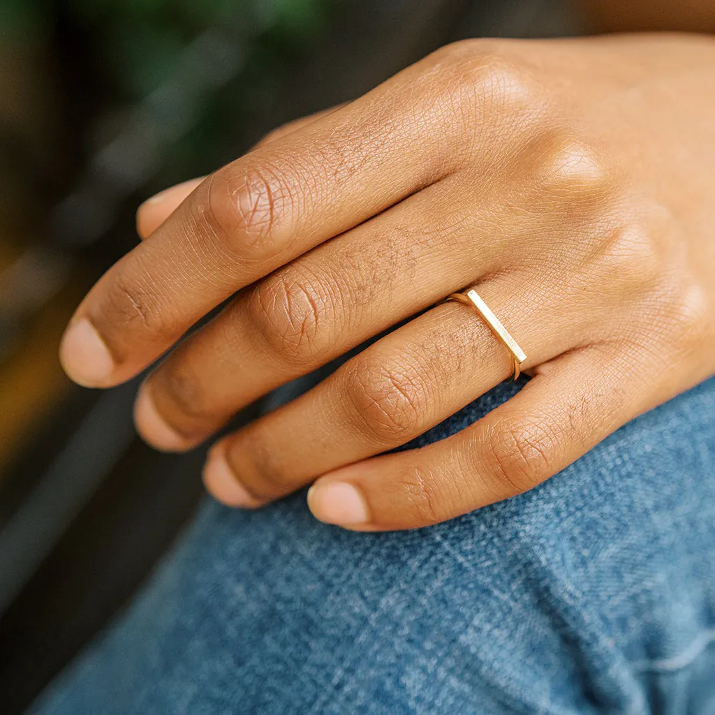 Long Bar Ring
